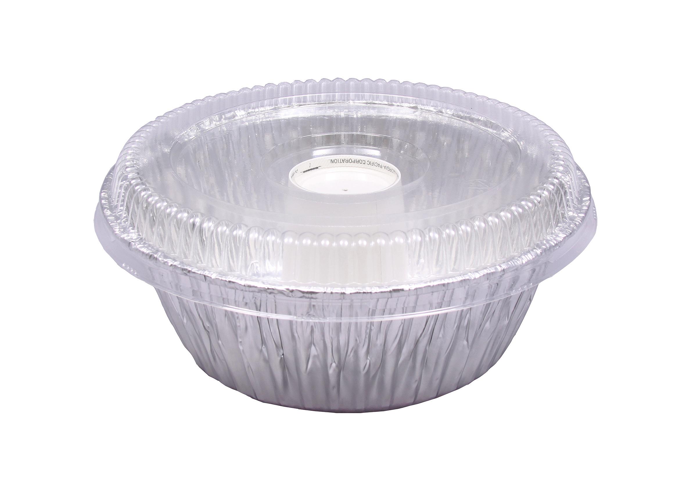 Angel Food Cake Pan With Dome Lid 8 IN Aluminum 100/Case