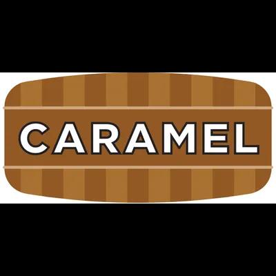 Bakery Caramel Label 500/Roll