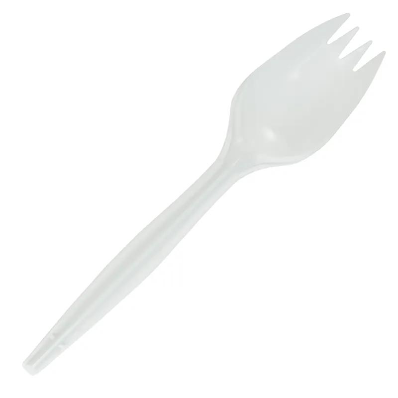 Spork PP White Medium Weight Individually Wrapped 1000/Case