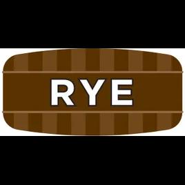 Rye Label Oval 500/Roll