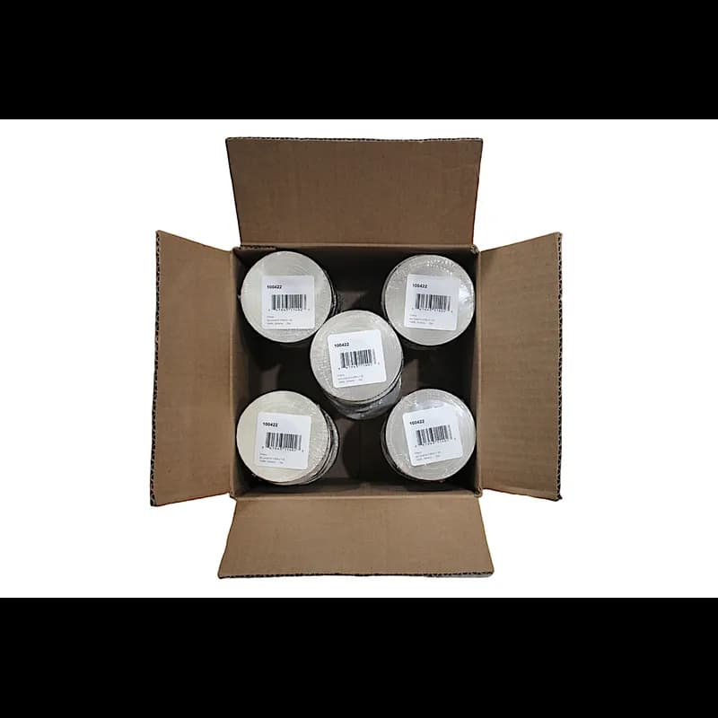 Cherry Bakery Flavor Label 0.625X1.25 IN Red Oval 4 Color Process UV 1000 Count/Roll 50 Rolls/Case 50000 Count/Case