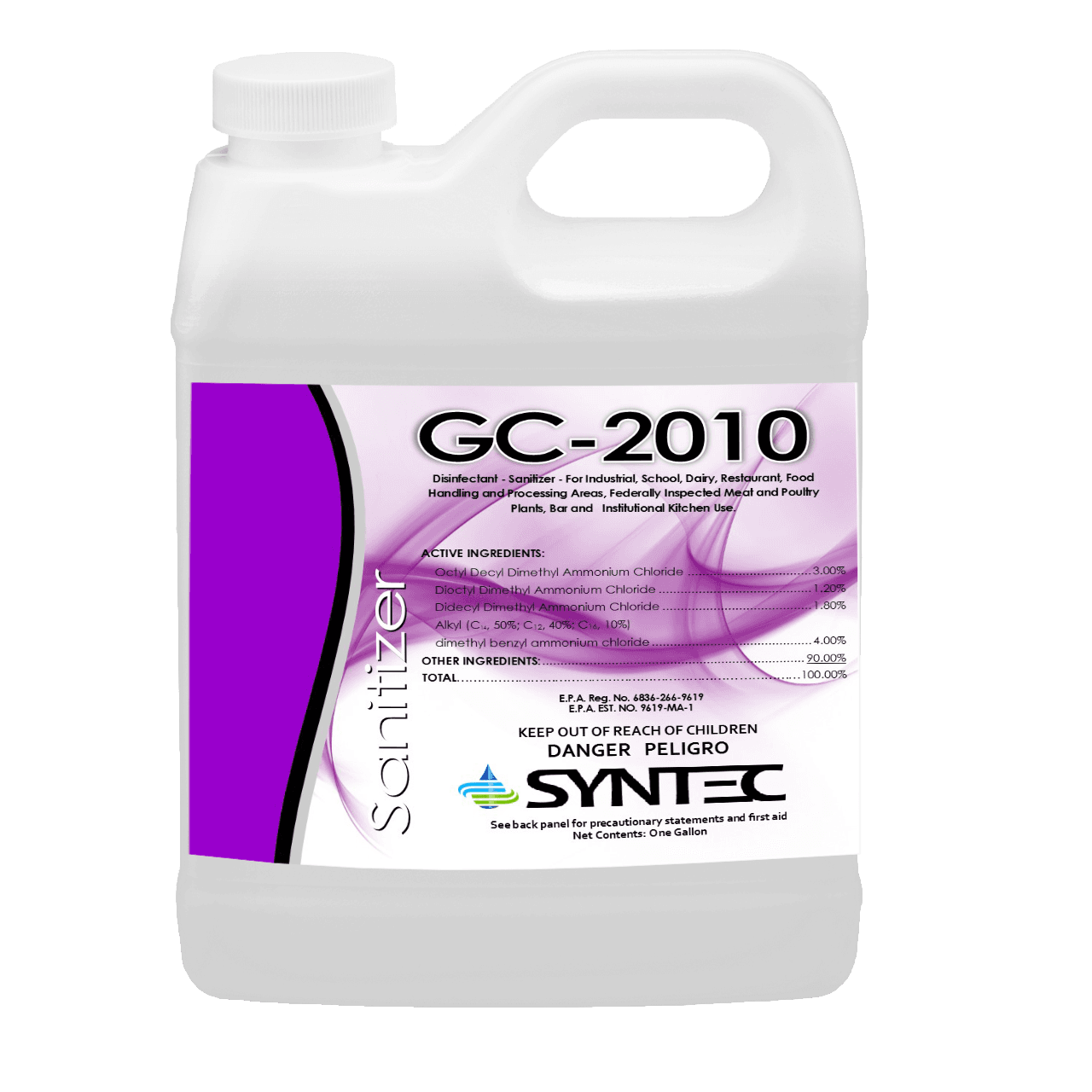 Patriot® Sanitizer 1 GAL Multi Surface Concentrate Virucidal 4/Case