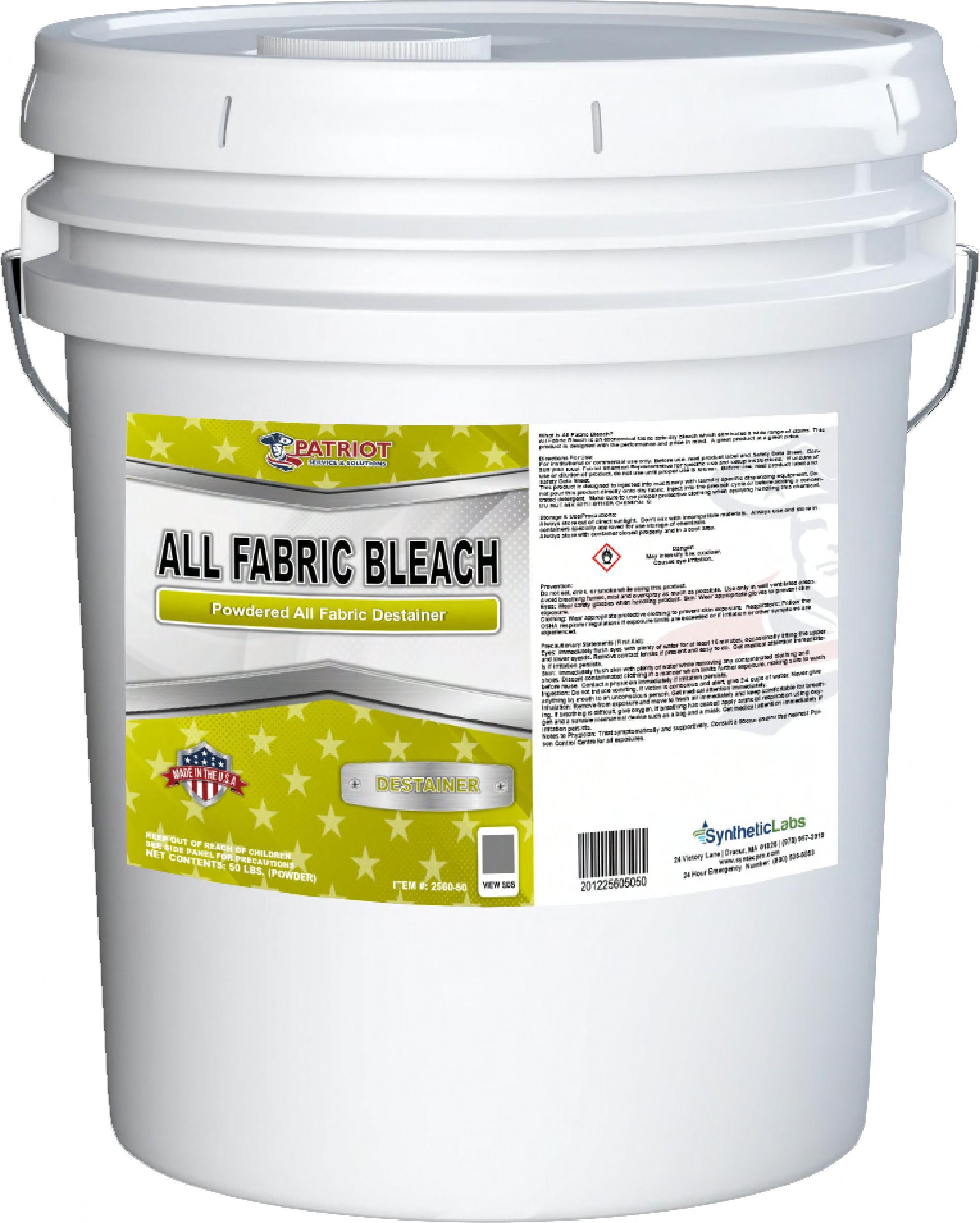 Patriot® Endure Bleach 15 GAL 1/Each