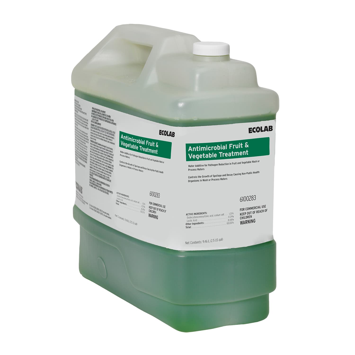 Fruit & Vegetable Treatment 2.5 GAL Antimicrobial 1/Case