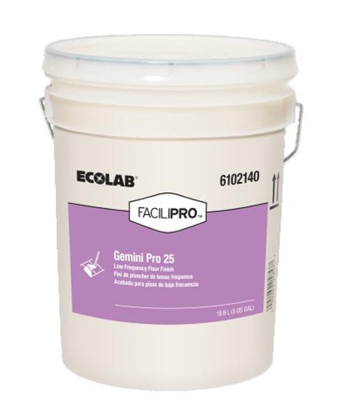FaciliPro Gemini Pro Floor Finish 5 GAL RTU 19% Solids 1/Pail