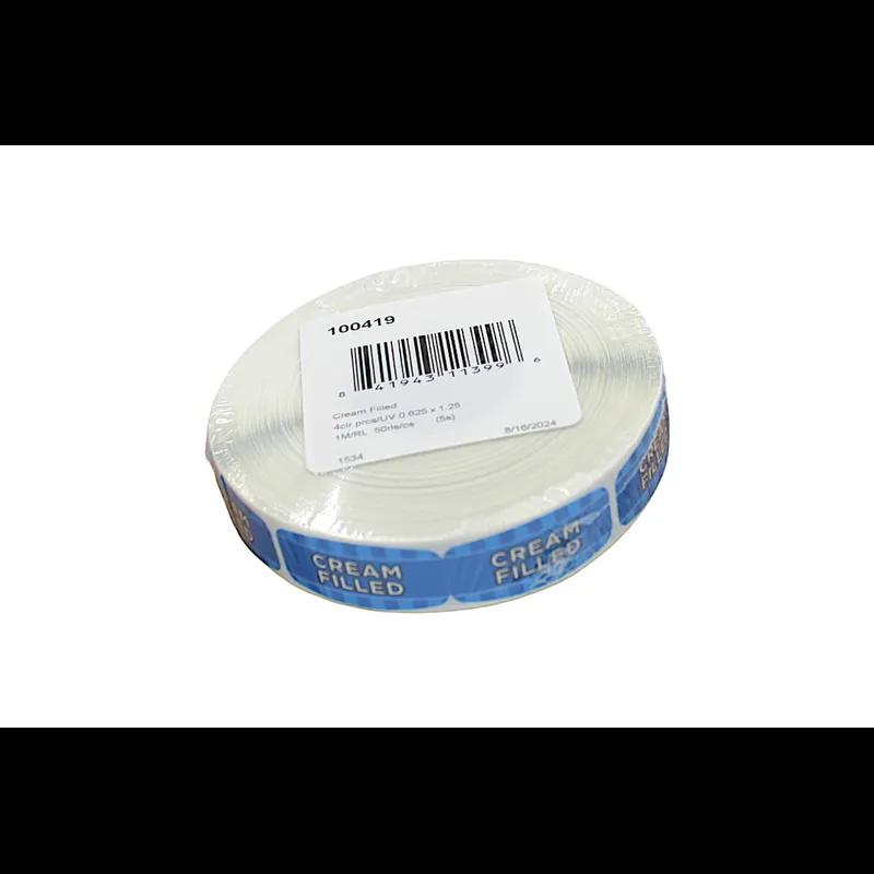 Bakery Cream Filled Label 500/Roll