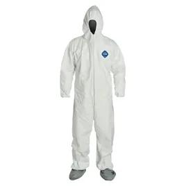 Tyvek® Coveralls XL White Tyvek® Disposable 1/Each