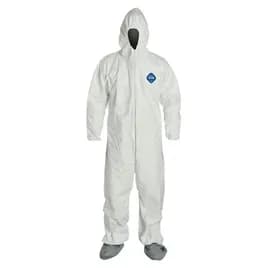 Tyvek® Coveralls XL White Tyvek® Disposable 1/Each