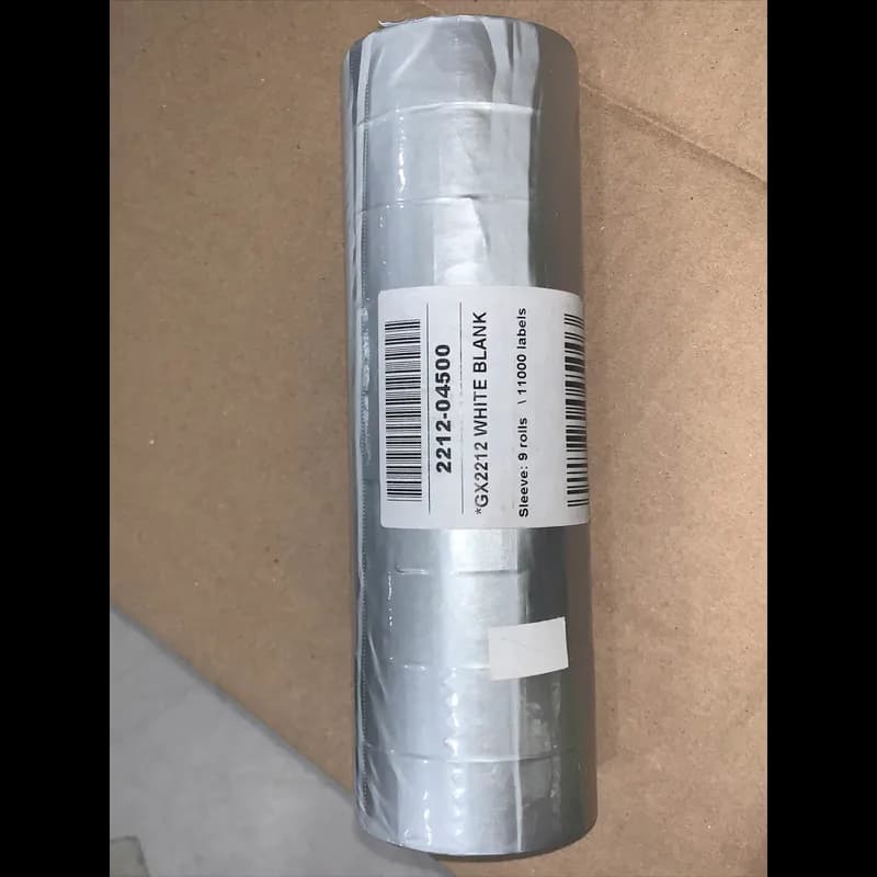 GX 2212 Blank Label White 10800/Pack