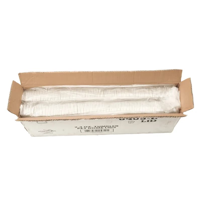 Tiny Temptations Lid Dome PET Clear Square For 2.4 OZ Container 1000/Case