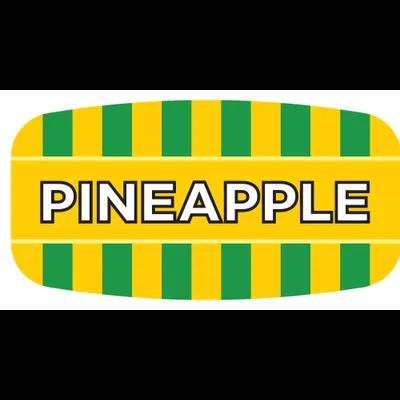 Pineapple Label Oval 1000/Roll
