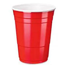 Solo® Cup 16 OZ PS Red 288/Case