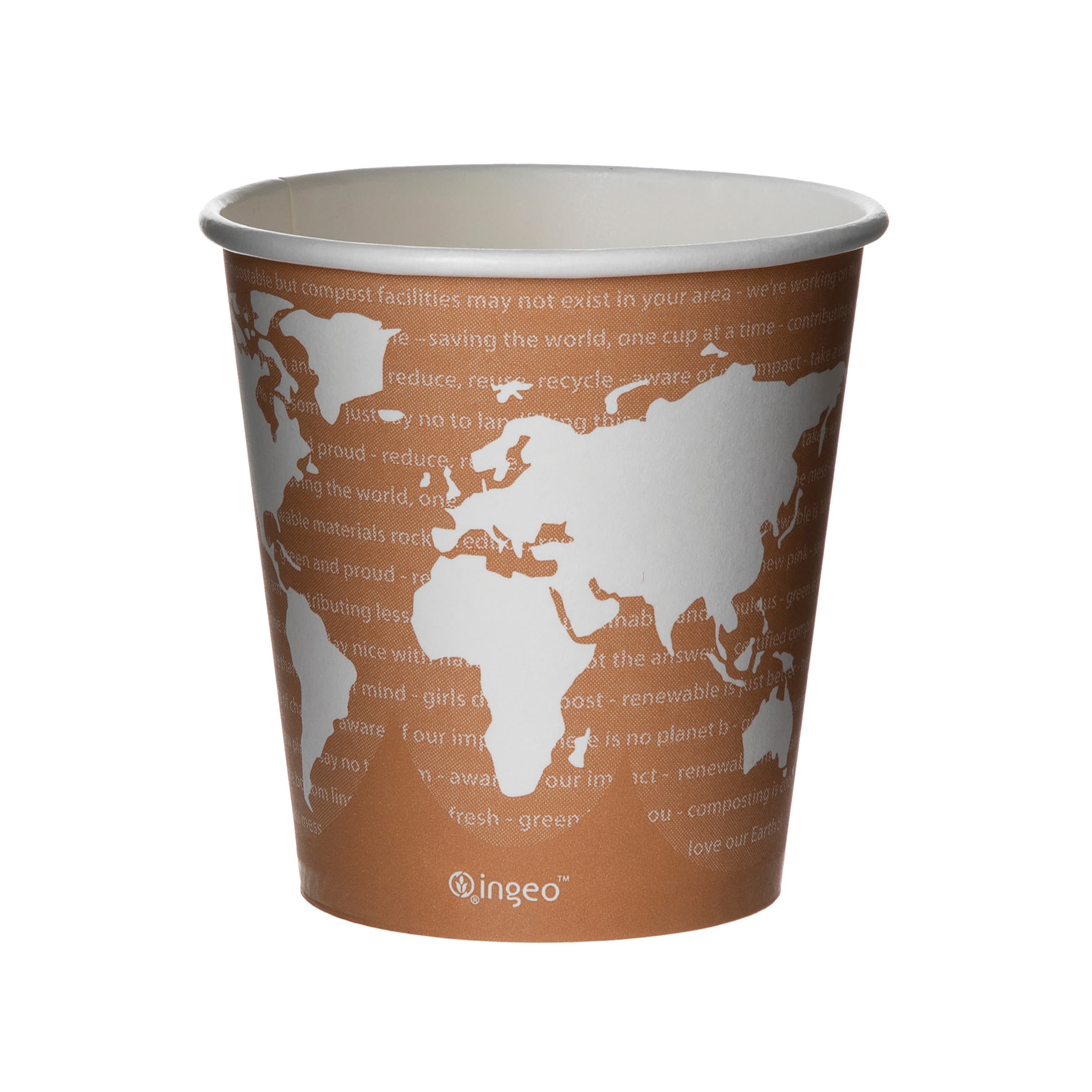 World Art Hot Cup 10 OZ Paper PLA Multicolor 1000/Case