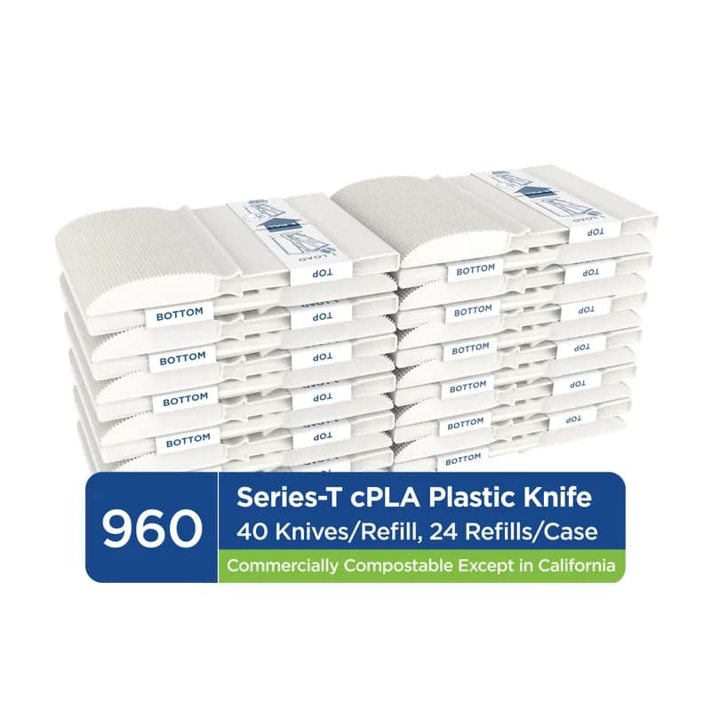 Dixie® Ultra SmartStock® Series-T Knife PLA Natural Refill 960/Case