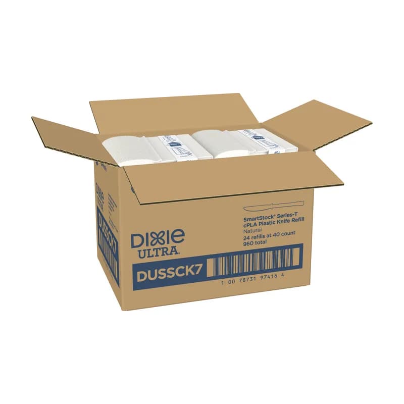 Dixie® Ultra SmartStock® Series-T Knife PLA Natural Refill 960/Case