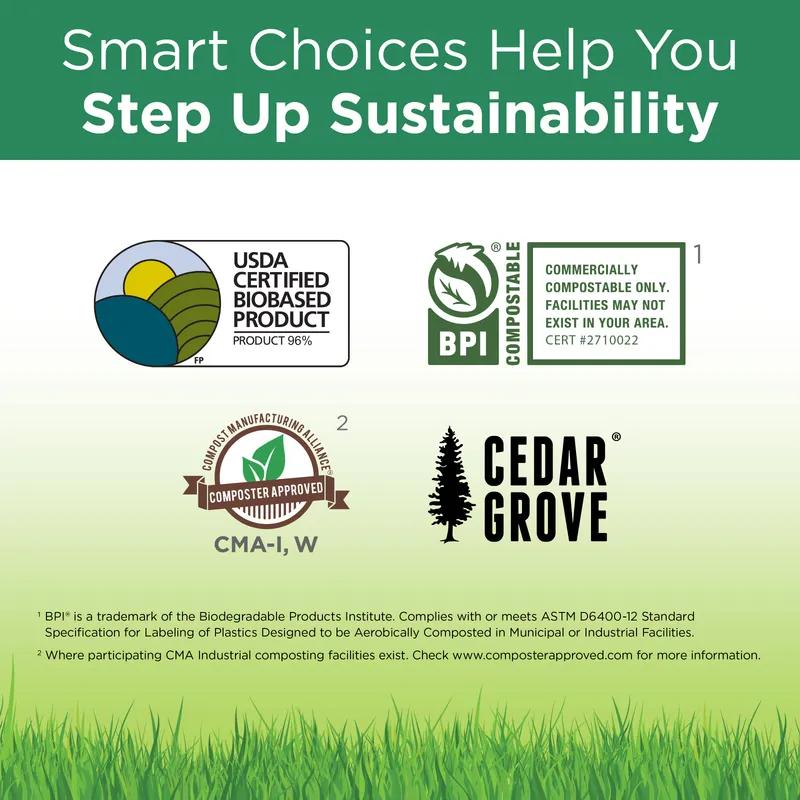 Dixie® Ultra SmartStock® Series-T Teaspoon PLA Natural Refill 960/Case