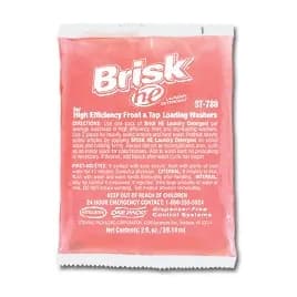 Brisk® Floral Laundry Detergent 2 FLOZ Liquid High-Efficiency 72/Case