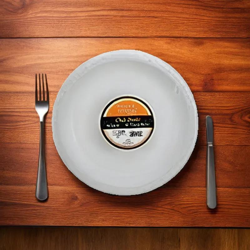 Plate 10 IN Plastic White Round Heavy Duty 600/Case