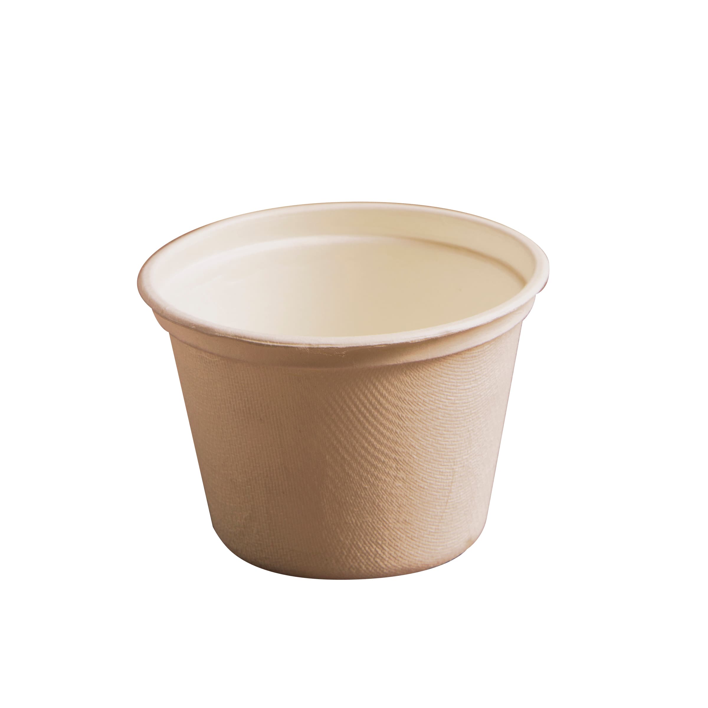 Conserveware Souffle & Portion Cup 2 OZ Molded Fiber White Round 2500/Case