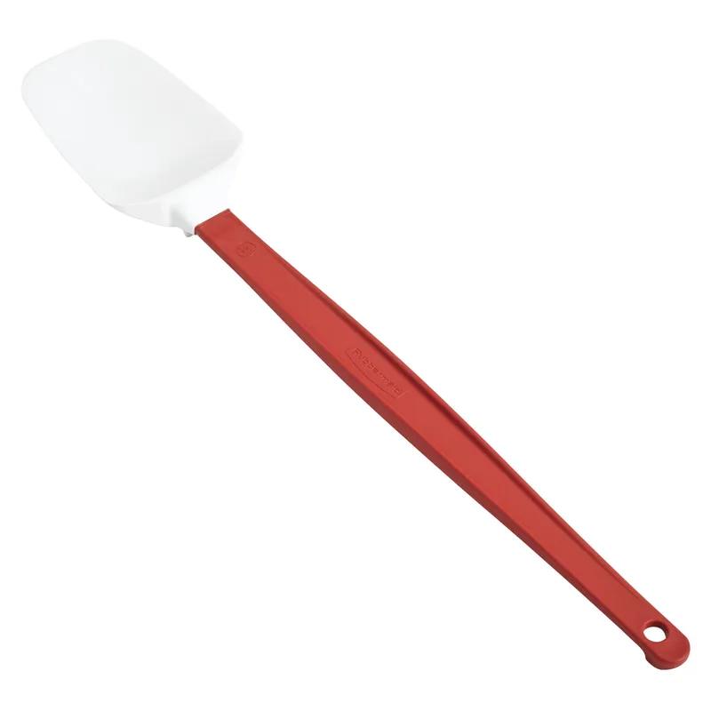 Spoon Scraper 16.5 IN Silicone Nylon Red Heat Proof 1/Each