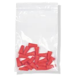 Bag 4X3 IN LDPE 4MIL Clear With Zip Seal Closure FDA Compliant Reclosable 1000/Case