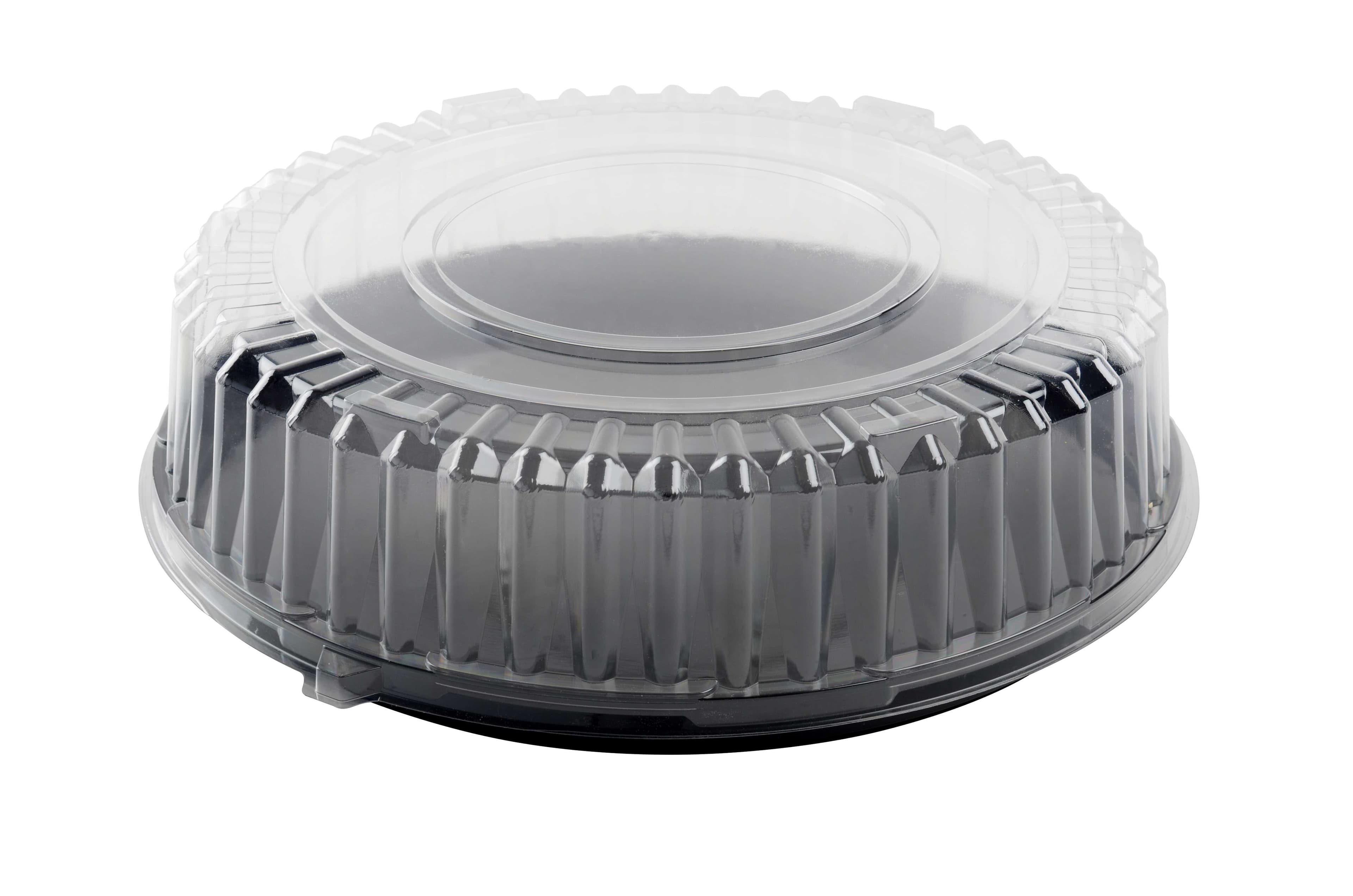 Platter Pleasers Lid Dome 14 IN PET Clear Round For Container 50/Case
