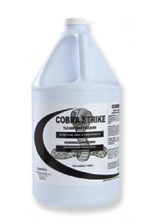 Cobra Strike Revive Tile & Grout Cleaner 1 GAL Acidic 4/Case
