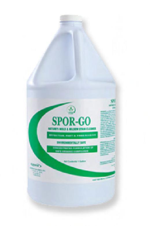 SPOR-GO® Tea Tree Mold & Mildew Cleaner 1 GAL Industrial Neutral Liquid 4/Case