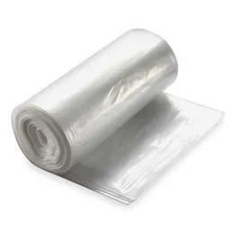 Can Liner 38X65 IN 55 GAL Clear LDPE 6MIL 50/Roll