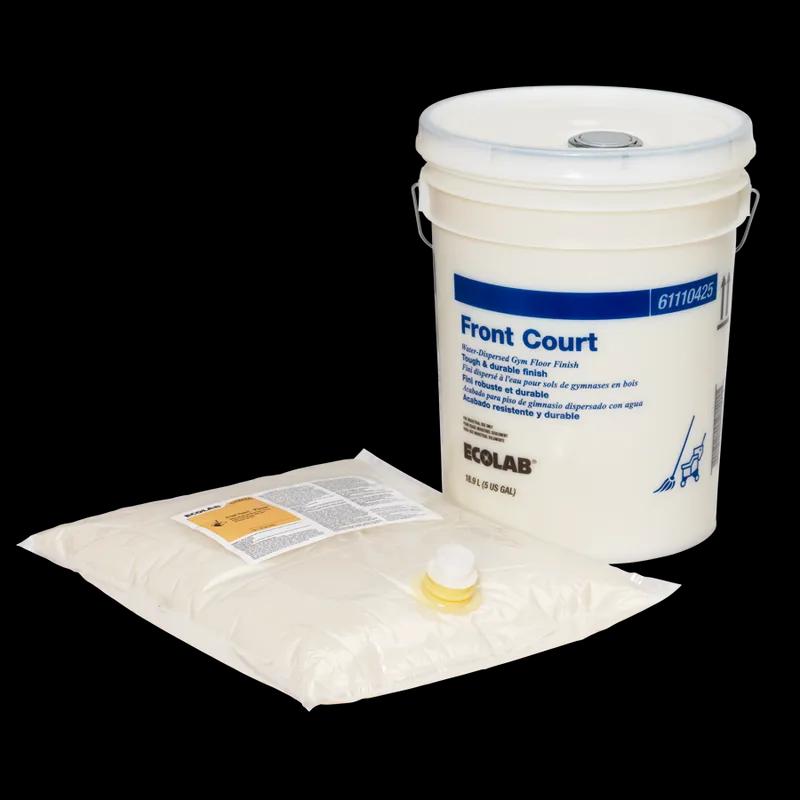 Front Court Sweet Scent Floor Finish 5 GAL Burnishing RTU Water-Based 30% Solids 1/Pail