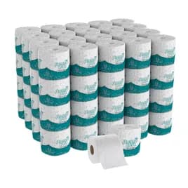 Angel Soft Professional® Toilet Paper & Tissue Roll 4X3.8 IN 2PLY White Embossed EPA Indicator 450 Sheets/Roll