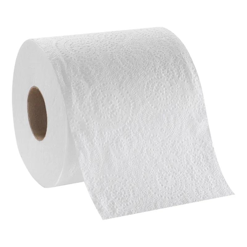 Angel Soft Professional® Toilet Paper & Tissue Roll 4X3.8 IN 2PLY White Embossed EPA Indicator 450 Sheets/Roll