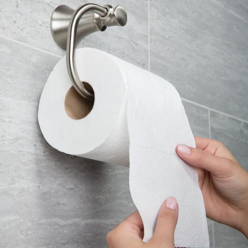 Angel Soft Professional® Toilet Paper & Tissue Roll 4X3.8 IN 2PLY White Embossed EPA Indicator 450 Sheets/Roll