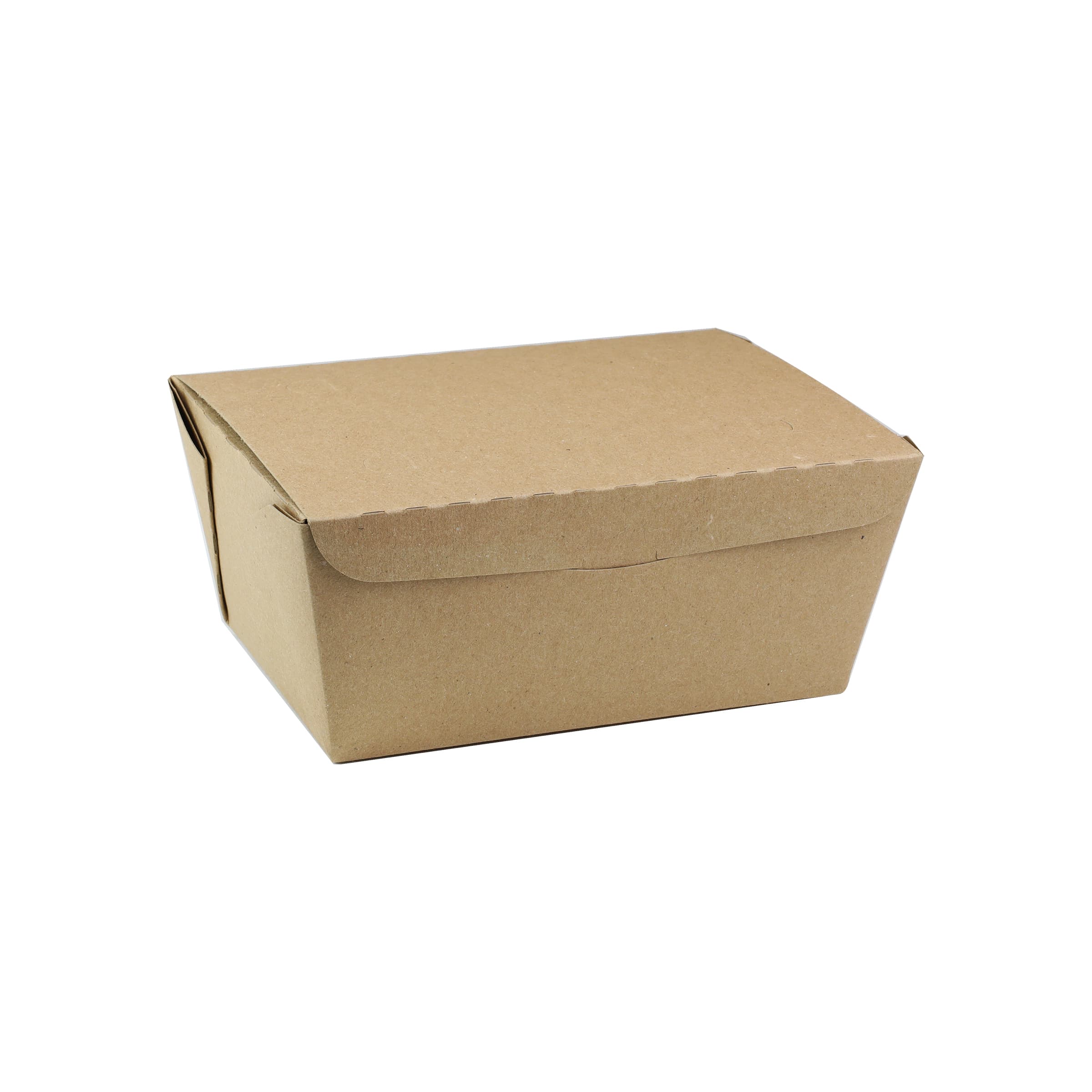 OneBox® #3 Take-Out Box Tuck-Top 6.5X4.5X3.3 IN Paperboard Kraft Rectangle 160/Case