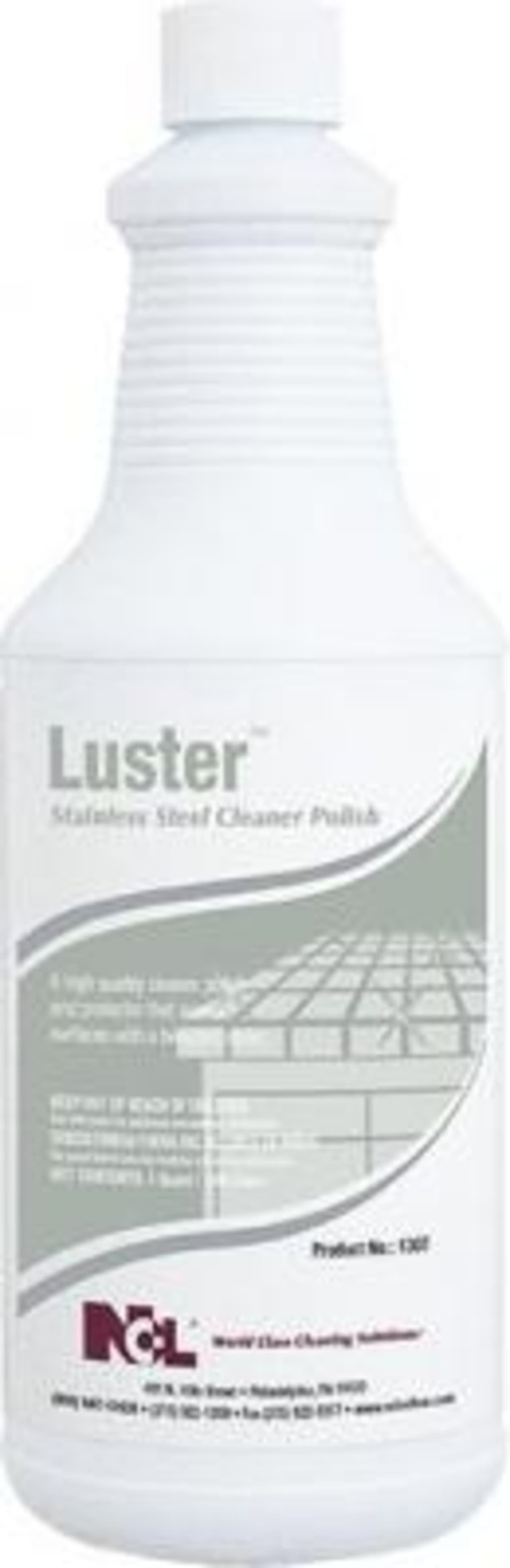 LUSTER Stainless Steel Cleaner 32 FLOZ 12/Case