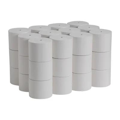 Compact® Toilet Paper & Tissue Roll 4X3.8 IN 2PLY White Coreless 1000 Sheets/Roll 36 Rolls/Case 36000 Sheets/Case