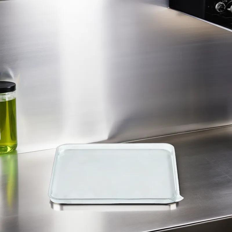 Fresh 'n Clear® Lid Flat 7X7X0.36 IN PET Clear Square For Container 300/Case