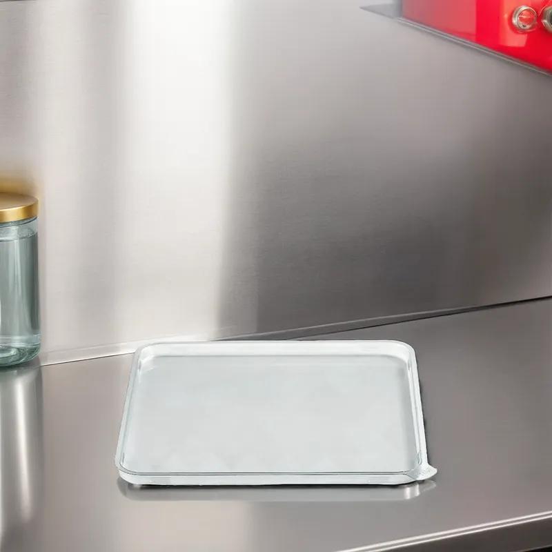 Fresh 'n Clear® Lid Flat 7X7X0.36 IN PET Clear Square For Container 300/Case