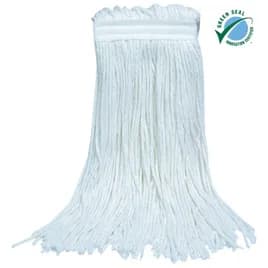 Mop Head 16 OZ White Rayon 4PLY Cut End 12/Case
