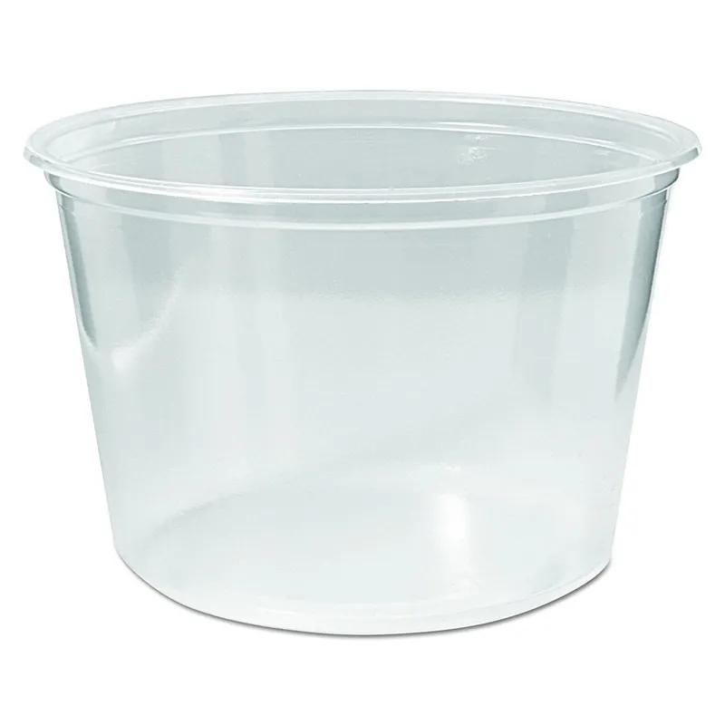 Deli Container Base 16 OZ Plastic Clear 500/Case