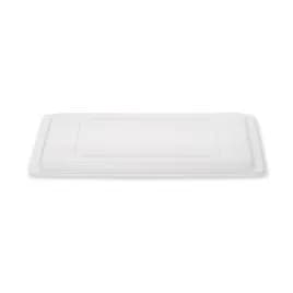 Food Tote Box Lid 26X18X10.56 IN White HDPE Food Safe 6/Case