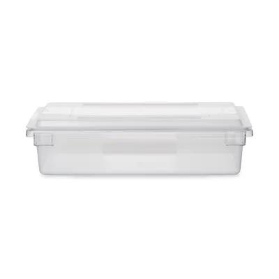 Food Tote Box Lid 26X18X1.25 IN White HDPE 6/Case