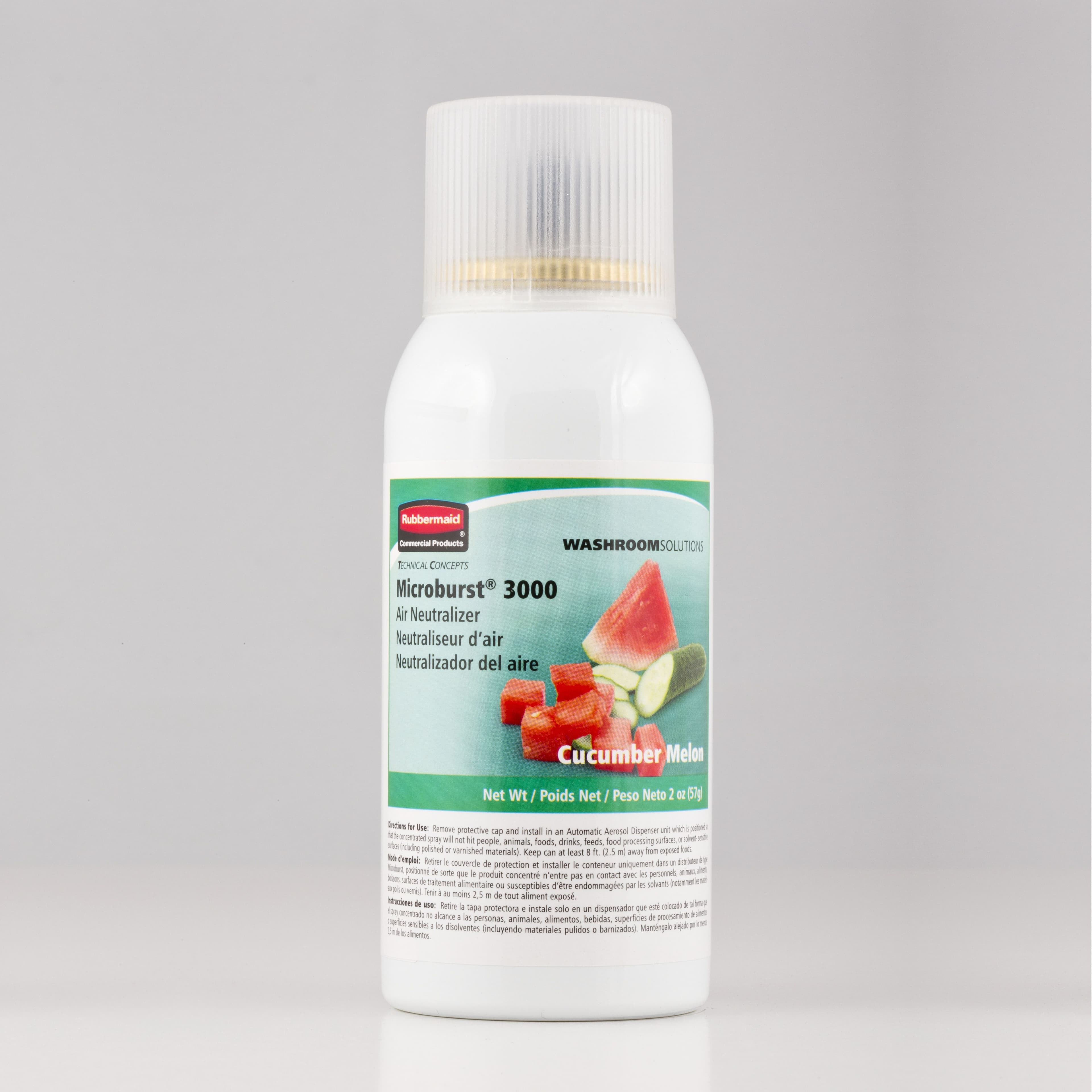 Microburst® 3000 Air Freshener Cucumber Melon Aerosol 2 OZ Metered Refill 12/Case