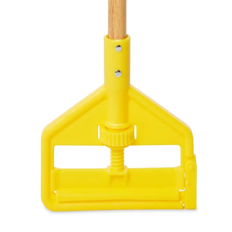 Invader Mop Handle 54 IN Natural Yellow Wood Side Gate 1/Each