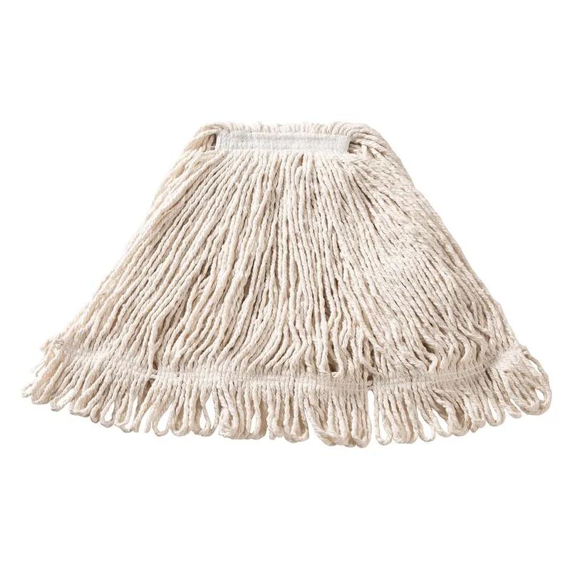 Super Stitch Wet Mop Medium (MED) 20 OZ White Cotton Synthetic Blend 1IN Headband 1/Each