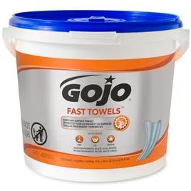 Gojo® Moist Towelette 8.94X8.94X7.64 IN Fresh Citrus Blue Pre-Moistened Wipes 225 Count/Pack 2 Packs/Case