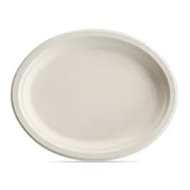 PaperPro® Naturals Serving Tray Base 12.5X9.75 IN Molded Fiber Kraft Oval 500/Case