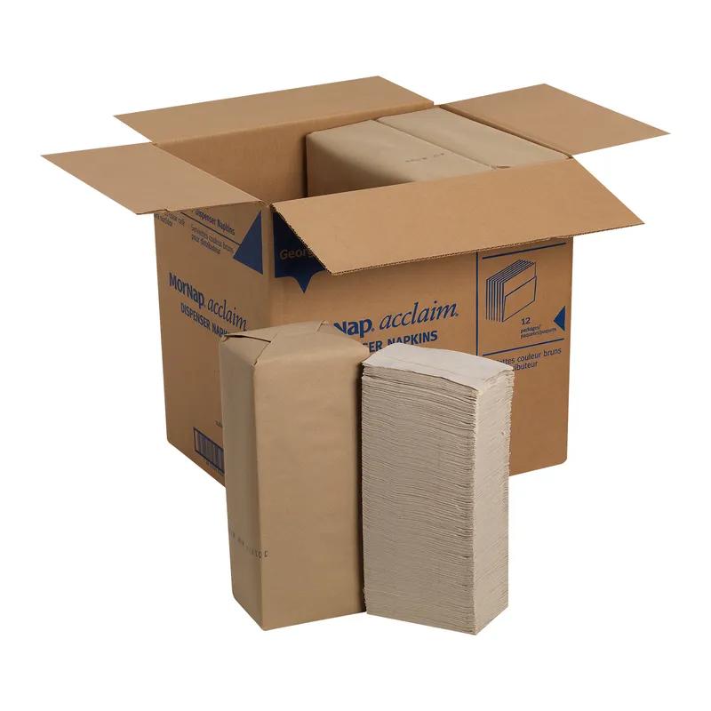 Dixie® Dispenser Napkins 8.5X13 IN Kraft Paper 1PLY Full Fold 900 Sheets/Pack 12 Packs/Case 10800 Sheets/Case