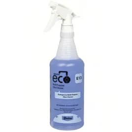 Eco® E13 Multi-Purpose Non-Ammoniated Glass Cleaner Spray Bottle & Trigger Sprayer 1 QT Plastic Empty 1/Each