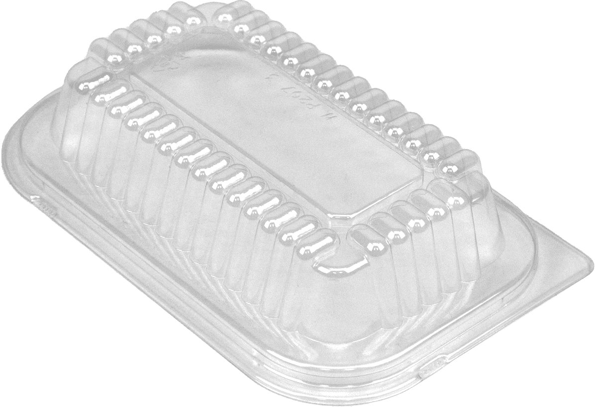Lid Dome PS For 1 LB Bread & Loaf Pan 500/Case